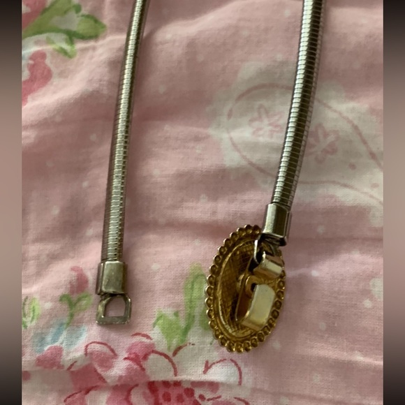 Vintage Victorian Picture metal waist belt - Picture 4 of 6